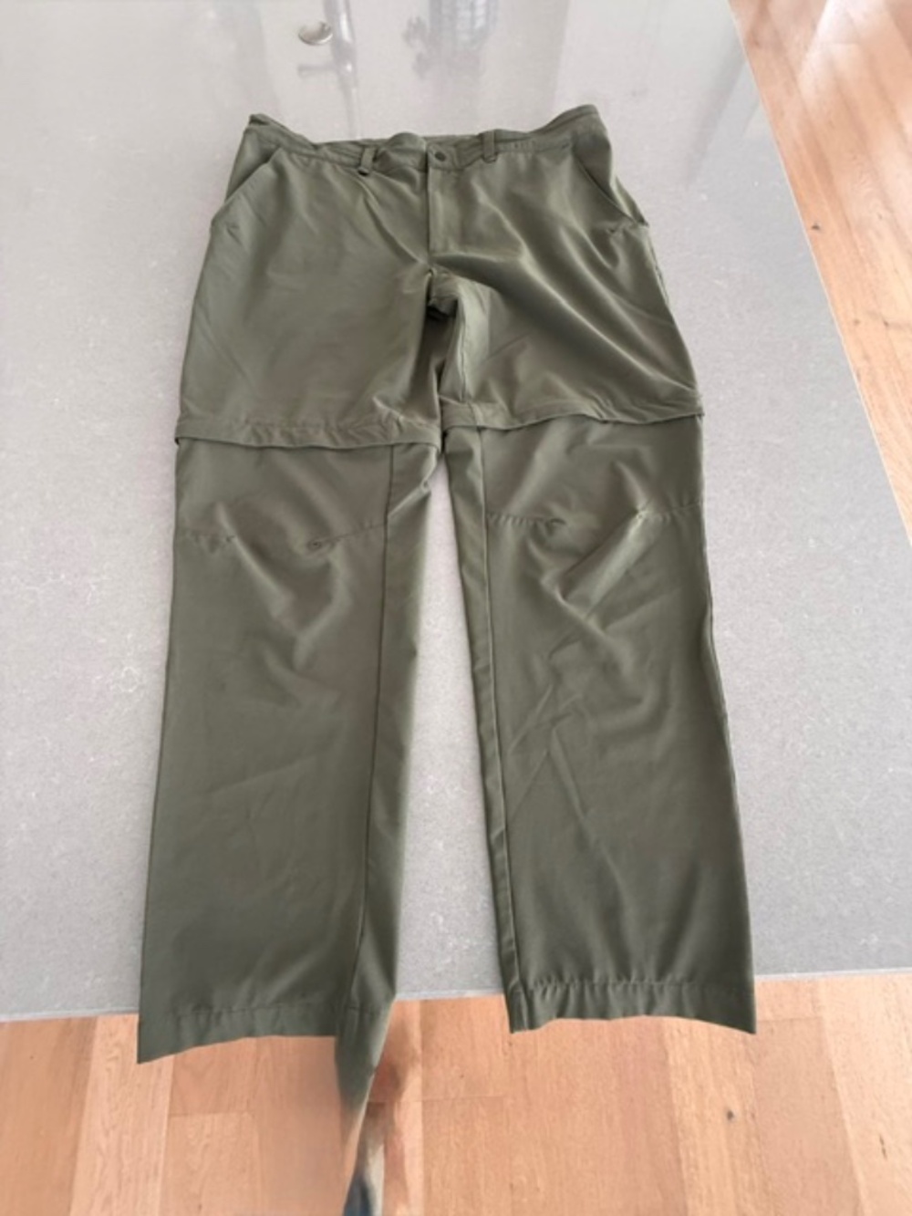 The North Face Men's Outdoor Convertible Pants Green 38Rx32